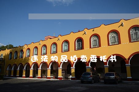 违法物品拍卖委托书 违法物品拍卖委托书