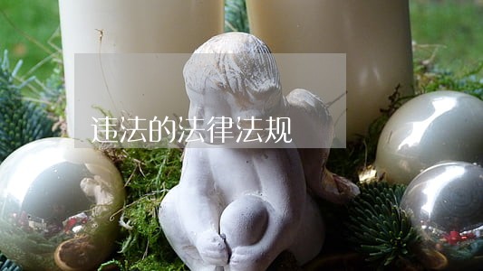 违法的法律法规 违法的法律法规
