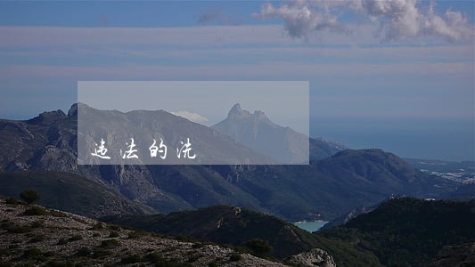 违法的洗 违法的洗
