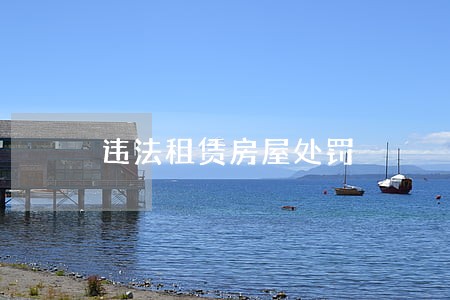 违法租赁房屋处罚 违法租赁房屋处罚