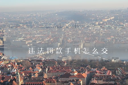 违法罚款手机怎么交 违法罚款手机怎么交