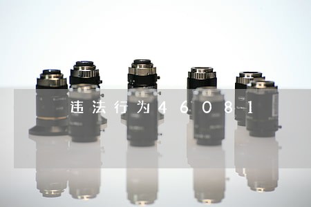 违法行为46081 违法行为46081