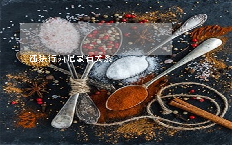 违法行为记录有关系 违法行为记录有关系