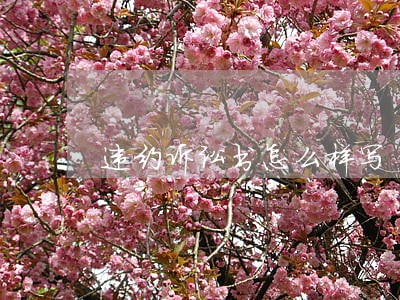 违约诉讼书怎么样写 违约诉讼书怎么样写