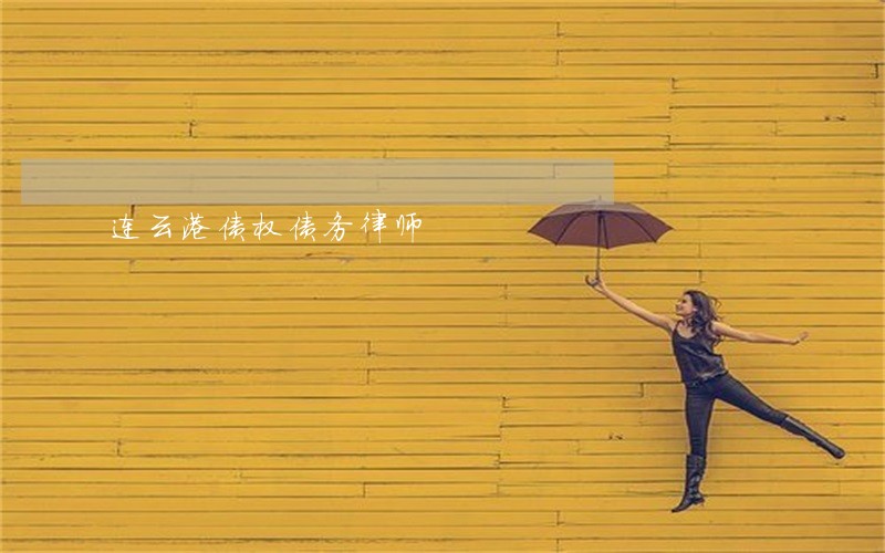 连云港债权债务律师 连云港债权债务律师
