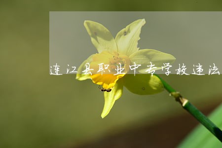 连江县职业中专学校违法 连江县职业中专学校违法