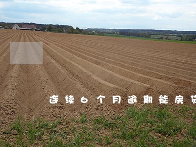 连续6个月逾期能房贷吗 连续6个月逾期能房贷吗
