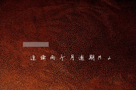 连续两个月逾期M2 连续两个月逾期M2
