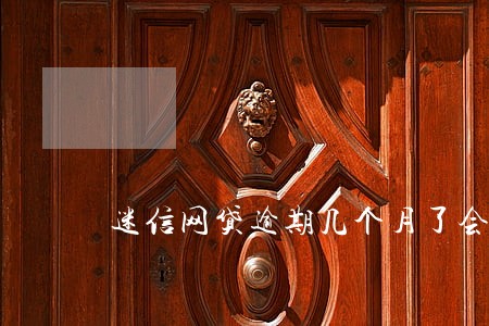 迷信网贷逾期几个月了会怎么样 迷信网贷逾期几个月了会怎么样