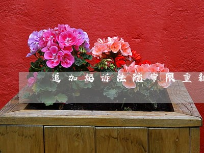 追加起诉法院审限重新计算吗 追加起诉法院审限重新计算吗