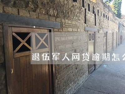 退伍军人网贷逾期怎么办 退伍军人网贷逾期怎么办