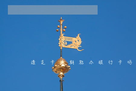 透支卡逾期能办银行卡吗 透支卡逾期能办银行卡吗