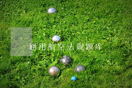 通用航空法规题库 通用航空法规题库