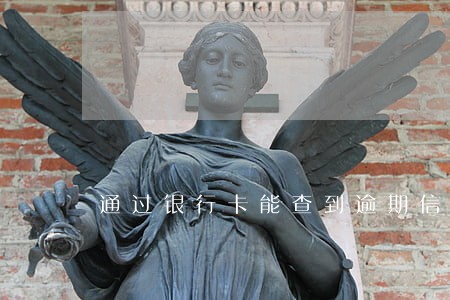 通过银行卡能查到逾期信息吗