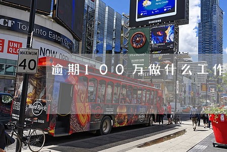 逾期100万做什么工作