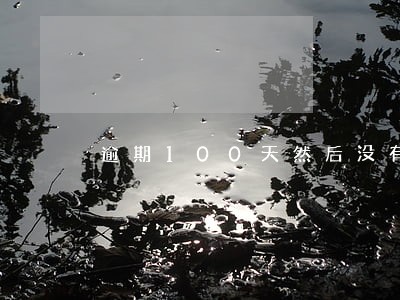 逾期100天然后没有本金了 逾期100天然后没有本金了