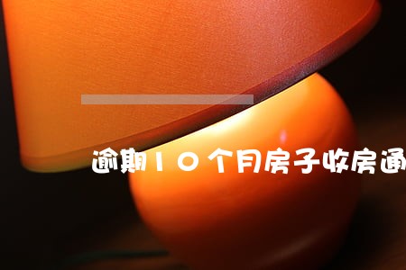 逾期10个月房子收房通知书