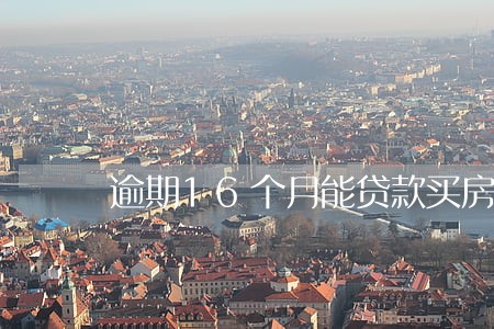 逾期16个月能贷款买房吗 逾期16个月能贷款买房吗