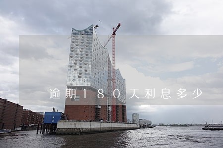 逾期180天利息多少