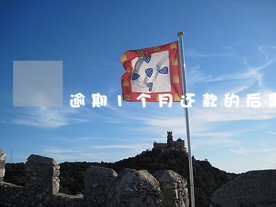 逾期1个月还款的后果 逾期1个月还款的后果