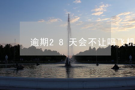 逾期28天会不让吗飞机票吗 逾期28天会不让吗飞机票吗