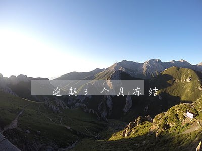 逾期3个月冻结 逾期3个月冻结