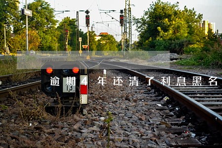 逾期4年还清了利息黑名单能消么