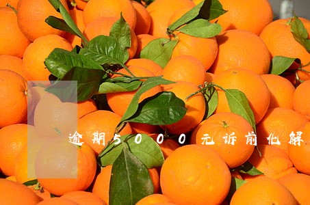 逾期5000元诉前化解通知书 逾期5000元诉前化解通知书