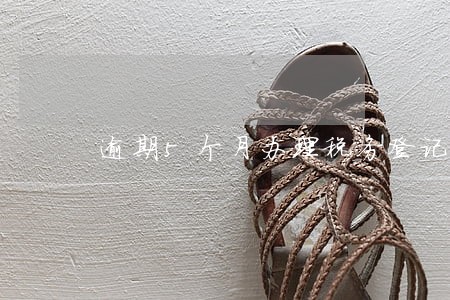 逾期5个月办理税务登记