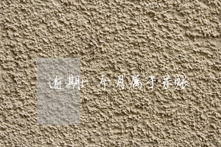 逾期5个月属于呆账 逾期5个月属于呆账