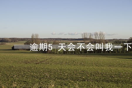 逾期5天会不会叫我一下还完 逾期5天会不会叫我一下还完