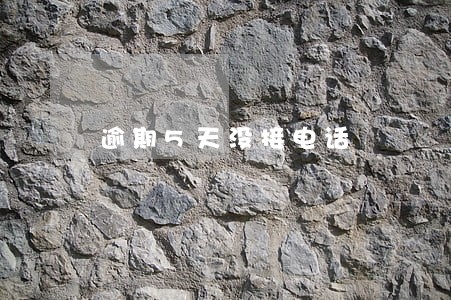 逾期5天没接电话 逾期5天没接电话
