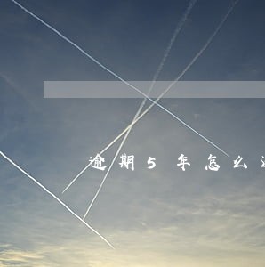 逾期5年怎么还没取消 逾期5年怎么还没取消