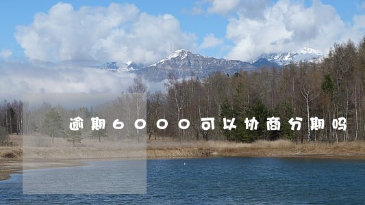 逾期6000可以协商分期吗 逾期6000可以协商分期吗