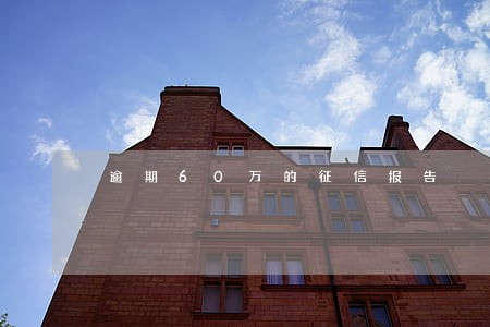 逾期60万的征信报告 逾期60万的征信报告