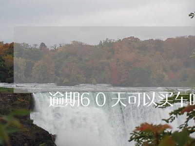 逾期60天可以买车吗 逾期60天可以买车吗