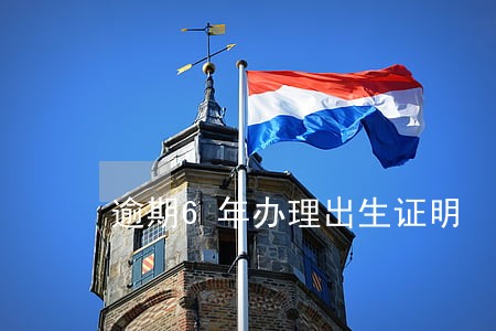 逾期6年办理出生证明
