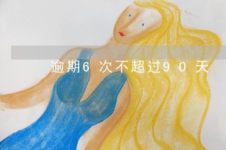 逾期6次不超过90天 逾期6次不超过90天