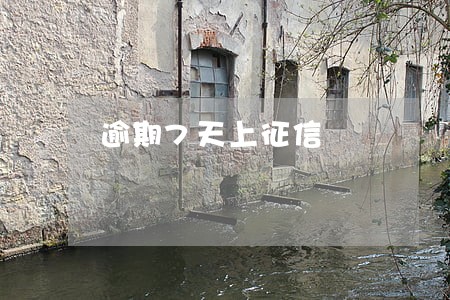 逾期7天上征信 逾期7天上征信