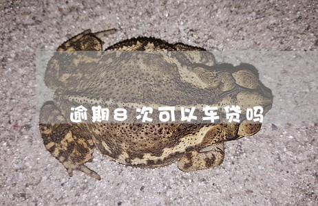 逾期8次可以车贷吗 逾期8次可以车贷吗