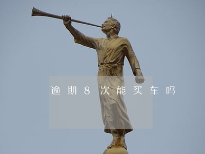 逾期8次能买车吗 逾期8次能买车吗