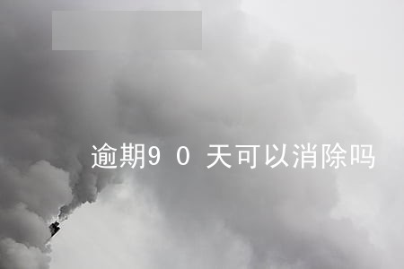 逾期90天可以消除吗 逾期90天可以消除吗