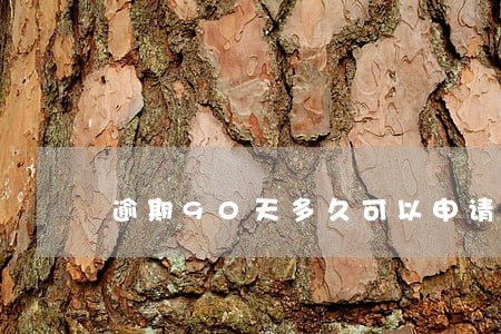 逾期90天多久可以申请贷款 逾期90天多久可以申请贷款