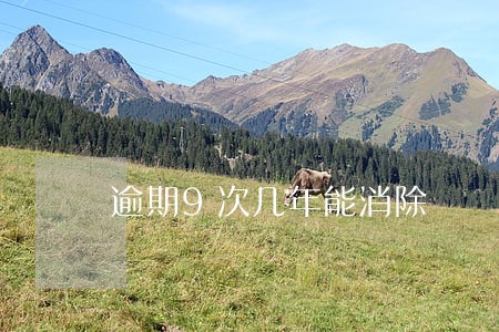 逾期9次几年能消除 逾期9次几年能消除