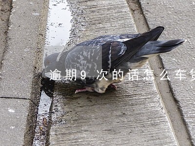 逾期9次的话怎么车贷 逾期9次的话怎么车贷