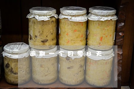 逾期一个月零8天 逾期一个月零8天