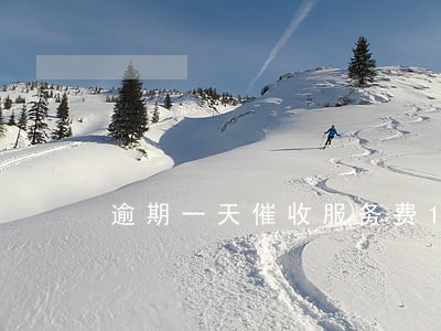 逾期一天催收服务费100 逾期一天催收服务费100
