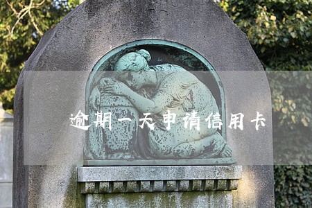 逾期一天申请信用卡