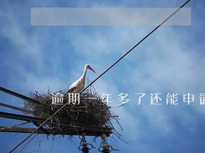 逾期一年多了还能申请信用贷吗 逾期一年多了还能申请信用贷吗