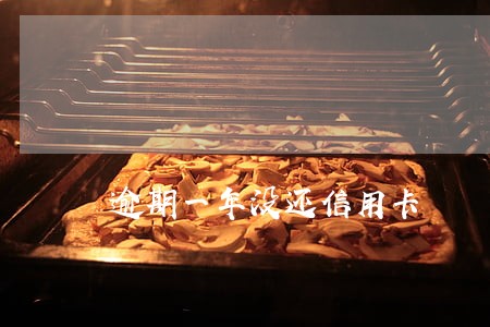 逾期一年没还信用卡